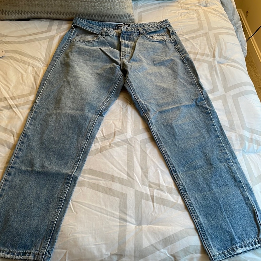 Momokrom Jeans with hip cut outs